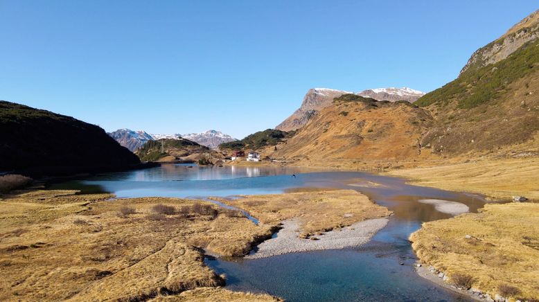 Die Alpen im Herbst