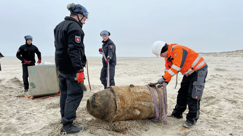 Munition aus dem Meer