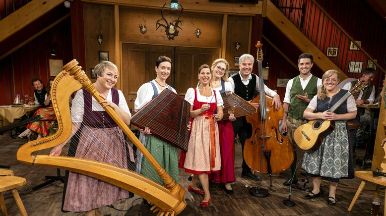 Wirtshausmusikanten beim Hirzinger