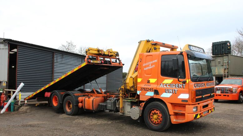 LKW-Bergung extrem