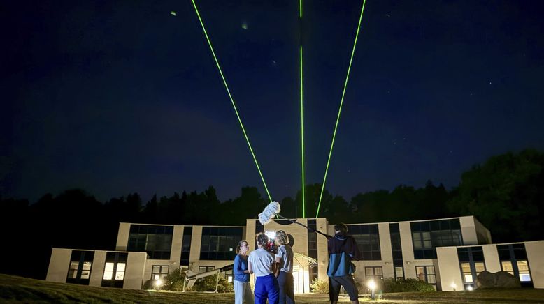 Polarlichter über Deutschland