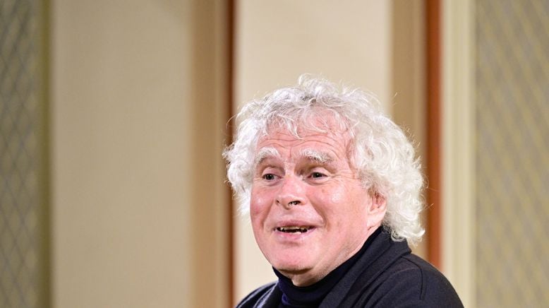 Sir Simon Rattle dirigiert Bruckners 9., Wagner und Webern