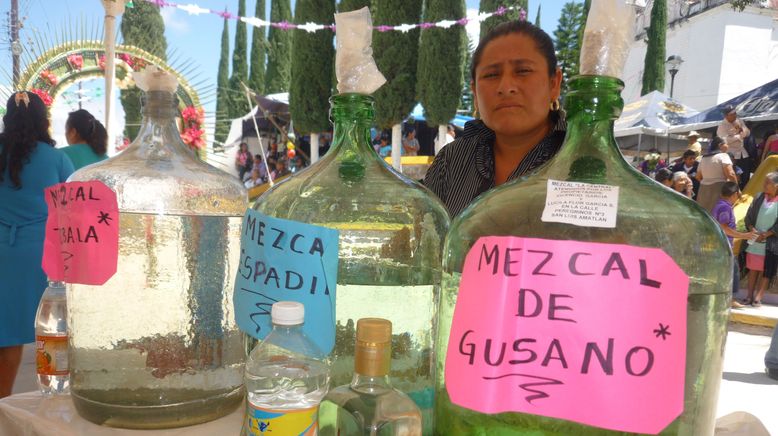 Mezcal, Hochprozentiges aus Mexiko