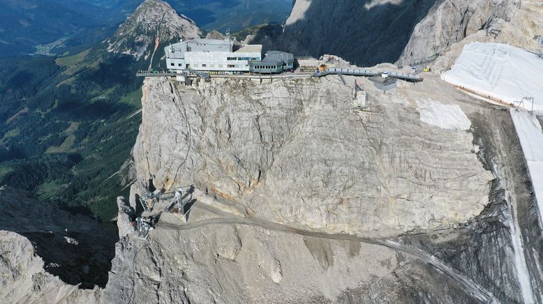 Bauen auf höchstem Niveau - Die Bergstation am Dachstein