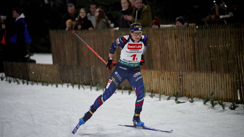 sportstudio live Biathlon World Team Challenge Verfolgung