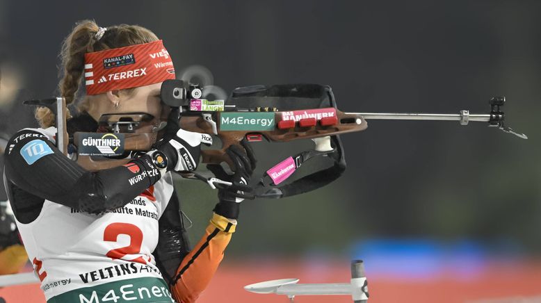 sportstudio live Biathlon World Team Challenge Verfolgung