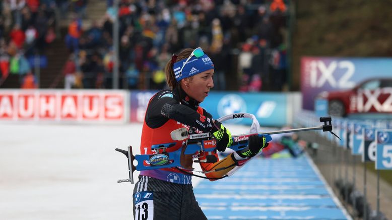 sportstudio live Biathlon-Weltcup 7,5 km Sprint Frauen