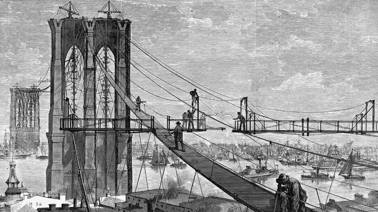 Die Erbauer der Brooklyn Bridge