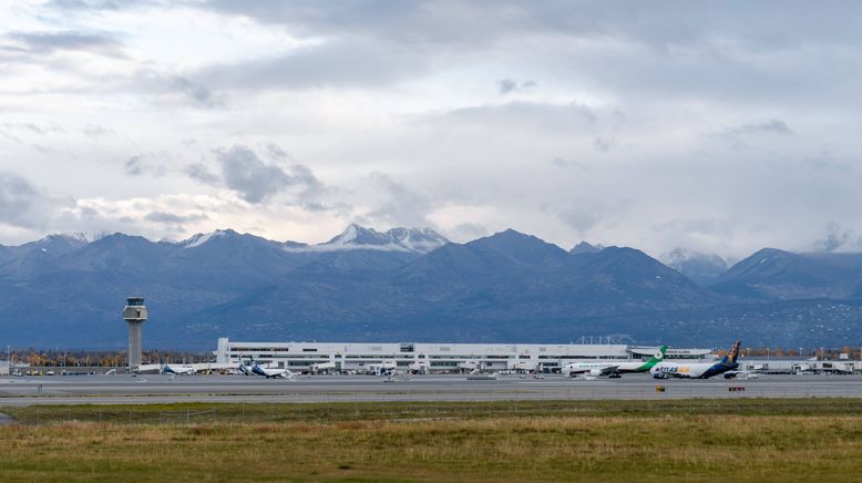 Ice Airport Alaska