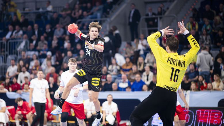 Handball-WM Schweiz - Deutschland Vorrunde, 2. Spieltag