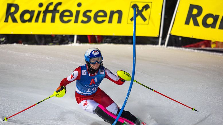 FIS Ski Weltcup Slalom der Damen Flachau