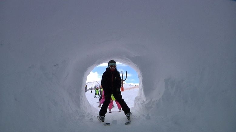 Glücksfall Skifahren vom Schnee und was er alles kann