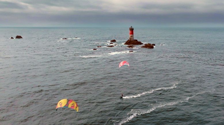 Bretonische Kite-Surf-Challenge