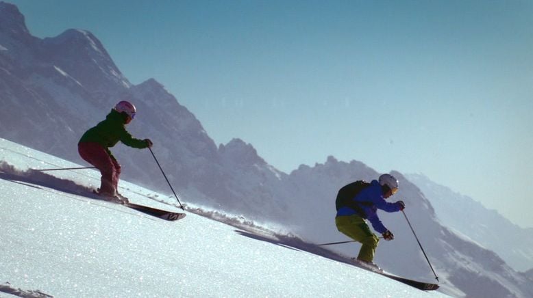 Glücksfall Skifahren vom Schnee und was er alles kann