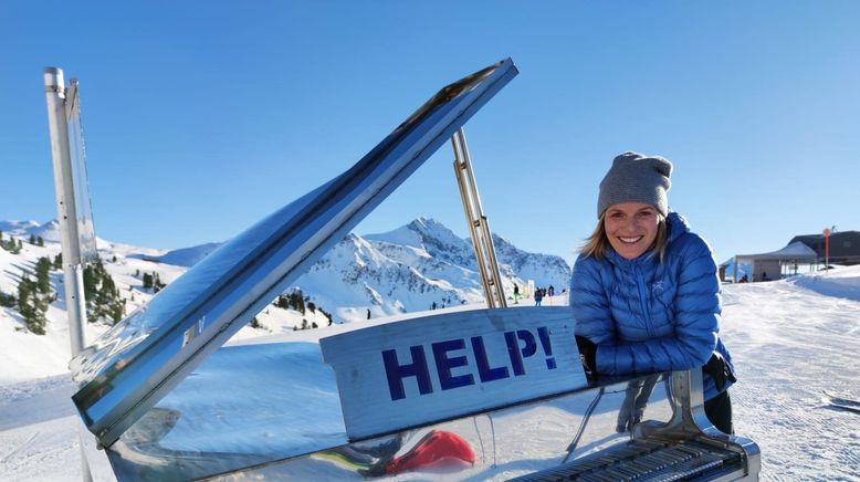 Marlies Raich auf den Spuren der Beatles in Obertauern