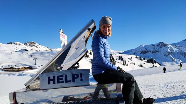 Marlies Raich auf den Spuren der Beatles in Obertauern