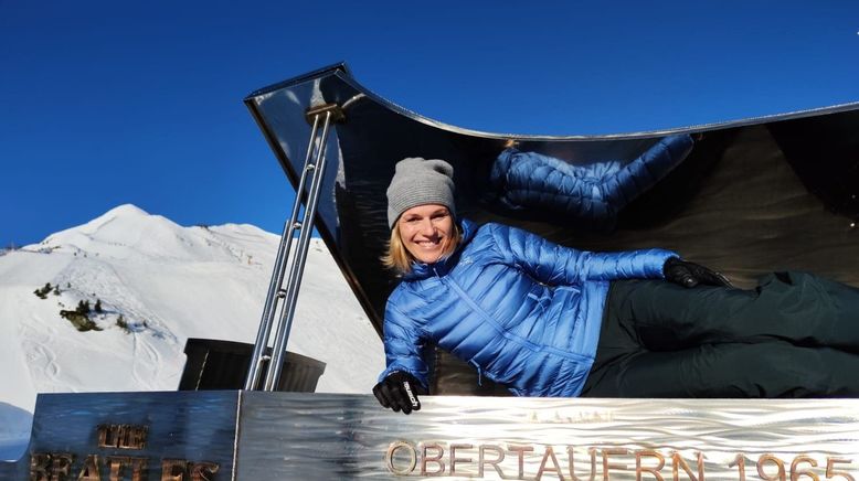 Marlies Raich auf den Spuren der Beatles in Obertauern