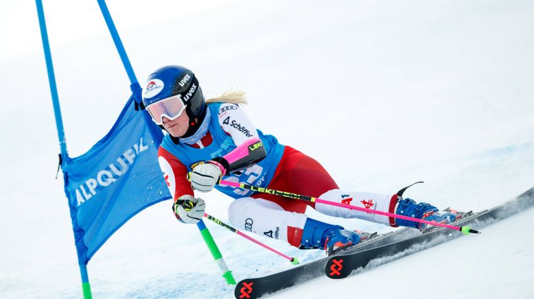 FIS Ski Weltcup Slalom der Damen Courchevel