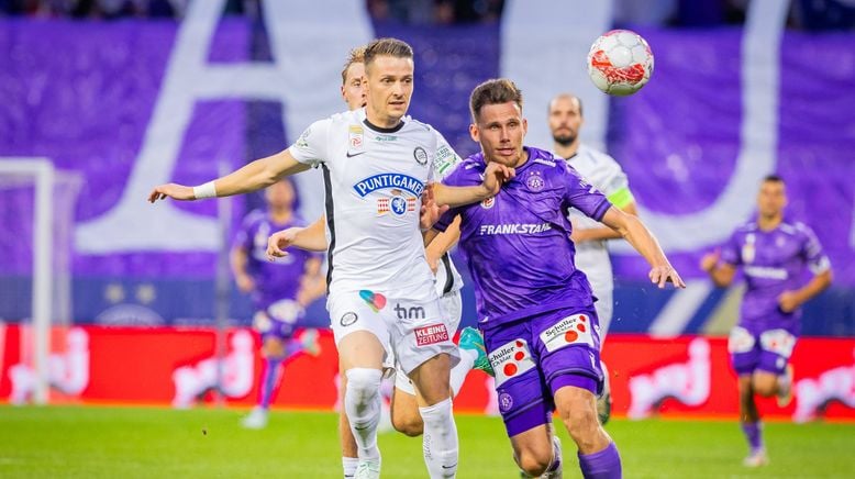 UNIQA ÖFB Cup Viertelfinale Puntigamer Sturm Graz - Austria Wien, Highlights aus Graz