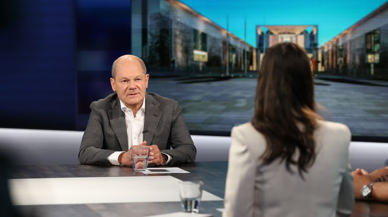 RTL/ntv: Das Duell: Scholz - Merz