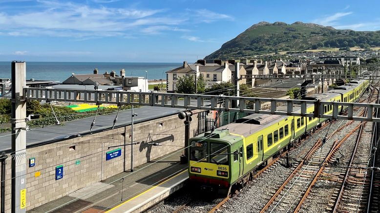 Mit dem Zug entlang der irischen Ostküste