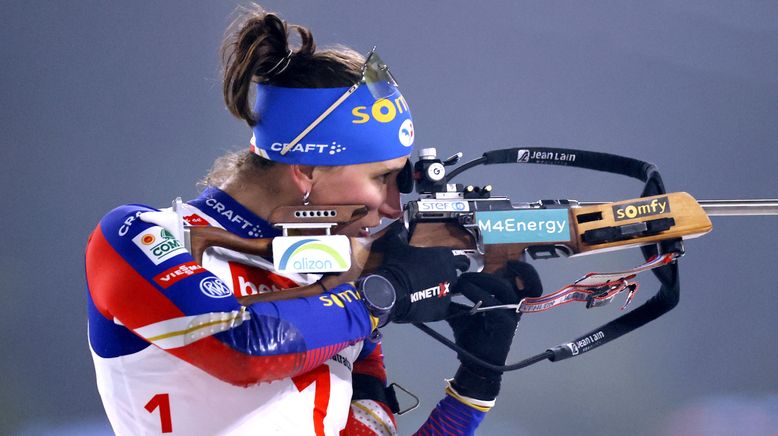 sportstudio live Biathlon-WM 15 km Einzel Frauen