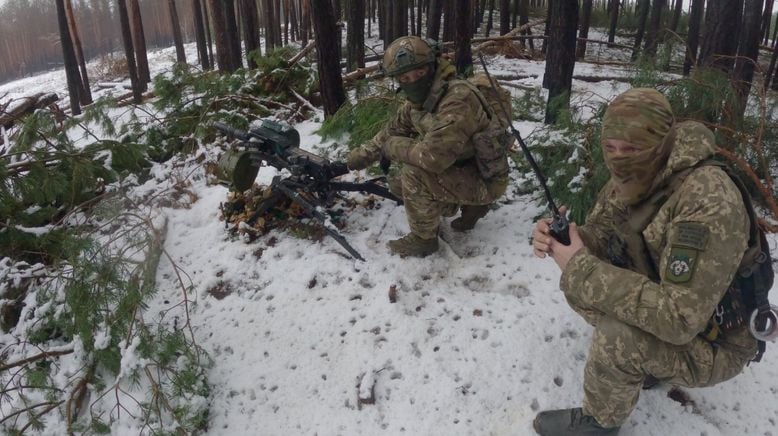 Der Feind in den Wäldern - Ostfront Ukraine