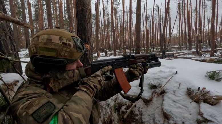 Der Feind in den Wäldern - Ostfront Ukraine