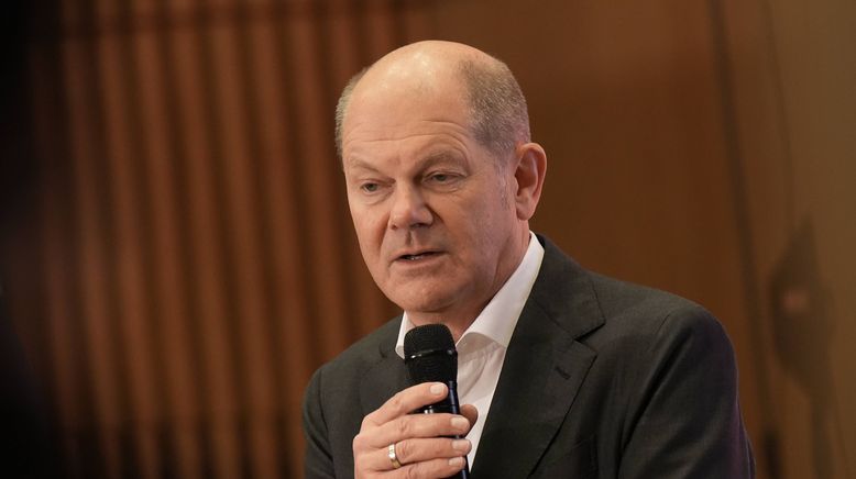 Olaf Scholz. Countdown im Kanzleramt