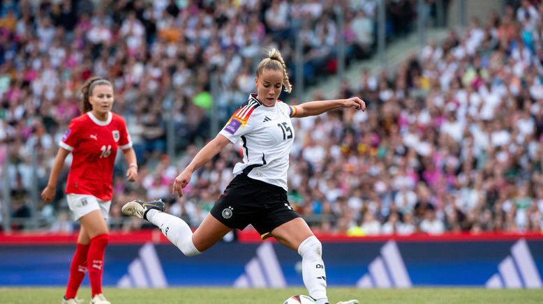 UEFA Nations League der Frauen Deutschland - Österreich Gruppenphase, 2. Spieltag