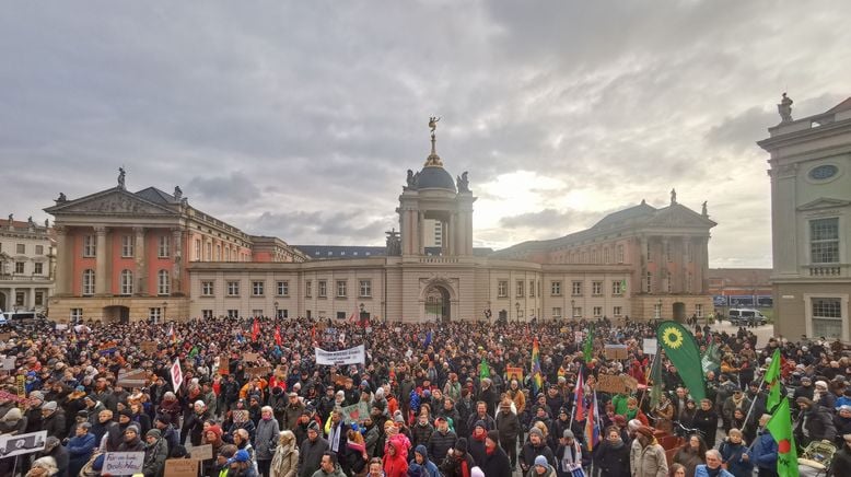 Wahlkreis Potsdam: Polit-Promis und Proteste