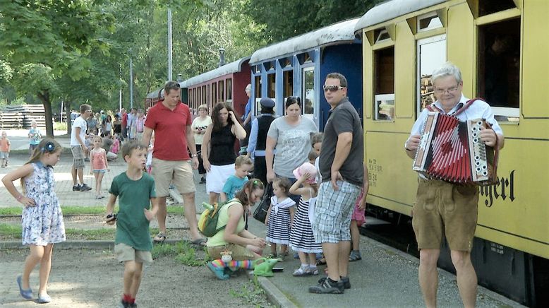 Eine Landpartie mit der Bahn