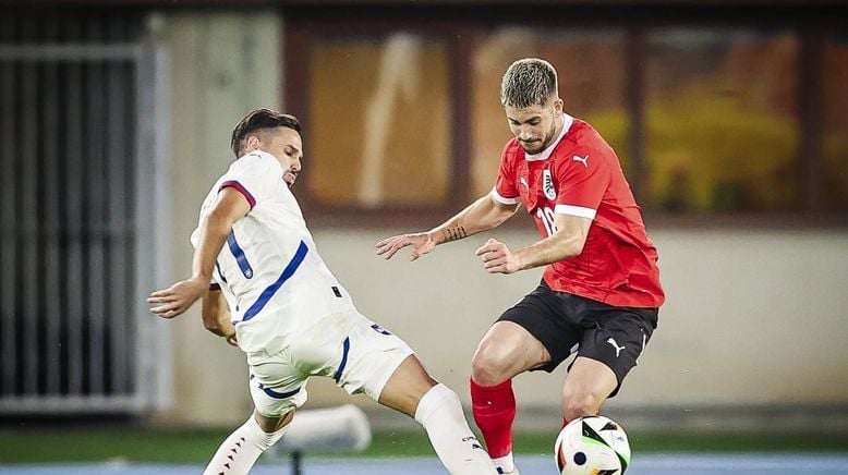 UEFA Nations League Play-off Hinspiel: Österreich - Serbien