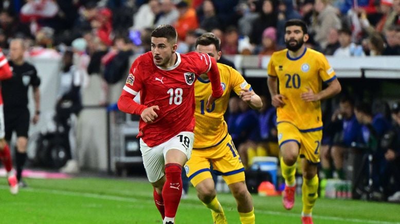 UEFA Nations League Play-off Hinspiel: Österreich - Serbien