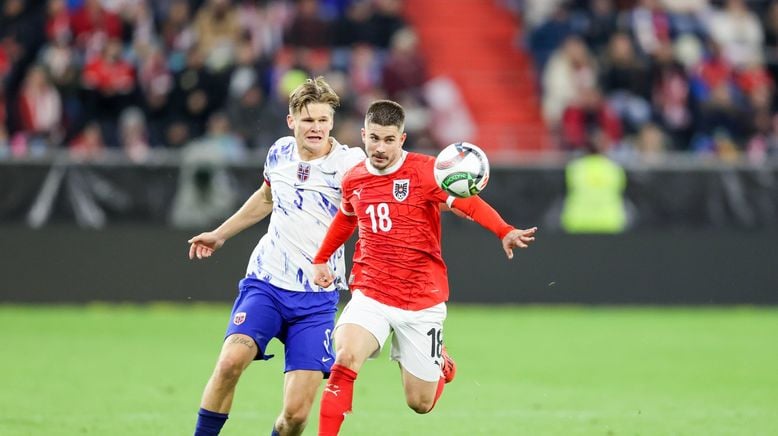 UEFA Nations League Play-off Hinspiel: Österreich - Serbien