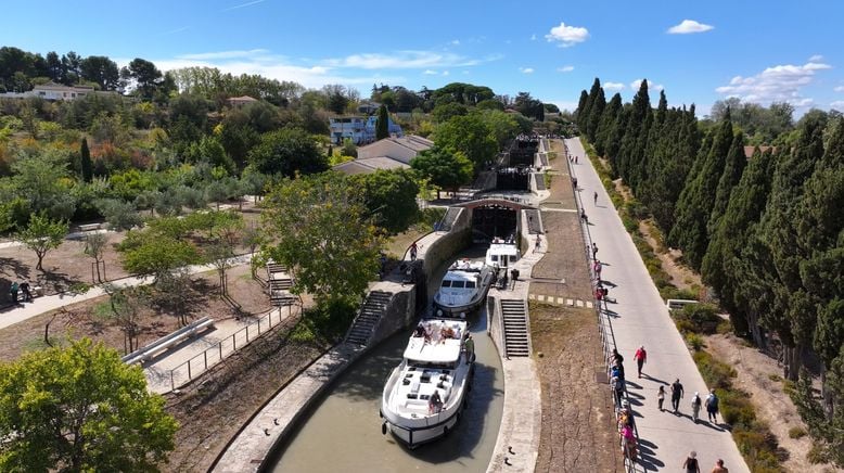 Querboot durch Frankreich - Auf dem Canal du Midi