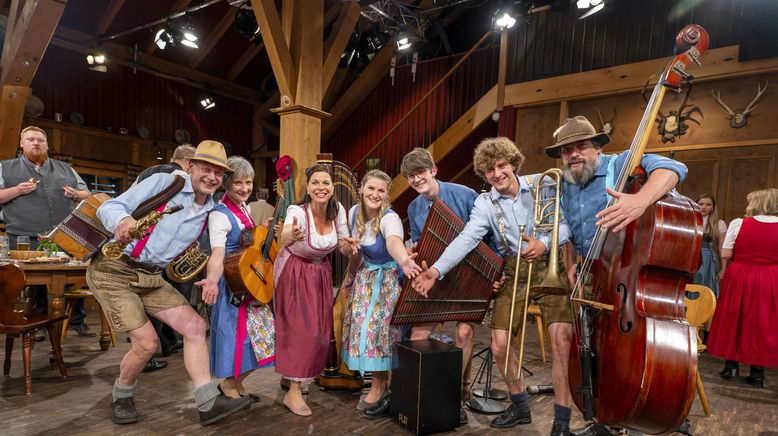 Wirtshausmusikanten beim Hirzinger