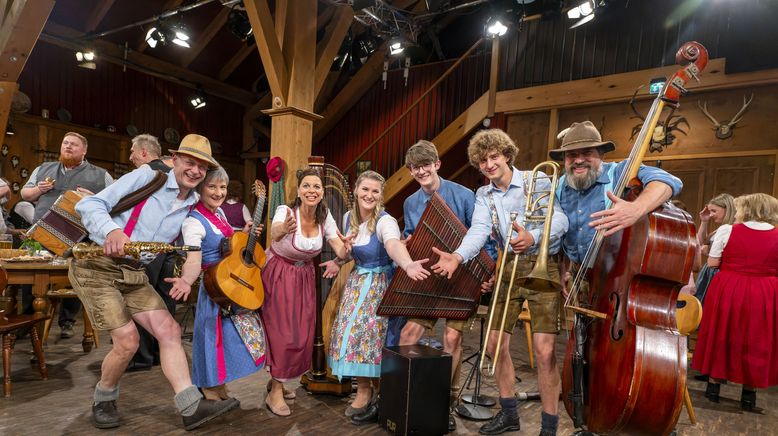 Wirtshausmusikanten beim Hirzinger