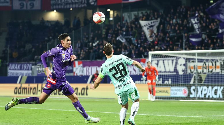 UNIQA ÖFB Cup 2024/2025 Halbfinale: Austria Wien - Egger Glas Hartberg