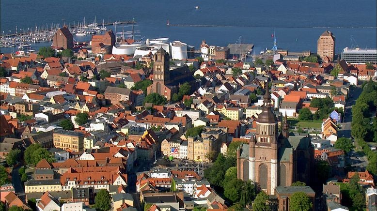 Die Ostsee von oben