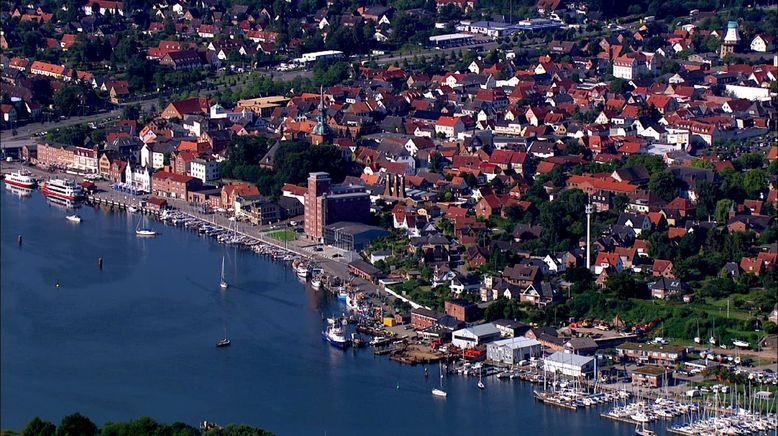 Die Ostsee von oben