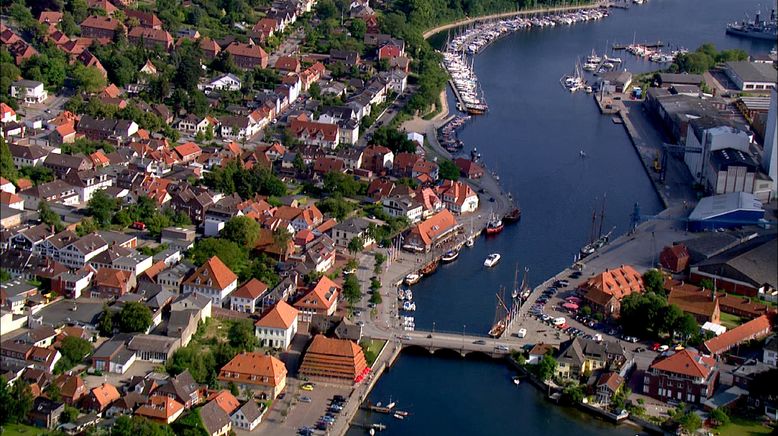 Die Ostsee von oben