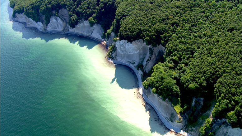 Die Ostsee von oben