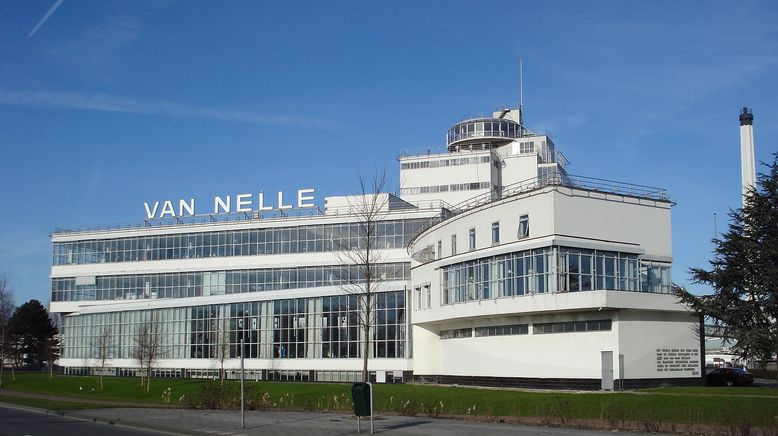 Die Van Nelle Fabrik in Rotterdam, Niederlande