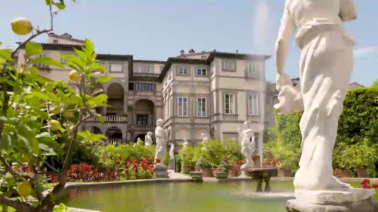 Villengärten in der Toskana